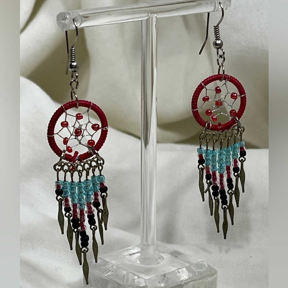 Fashion Jewelry Earrings Dream Catchers Very BoHo Chic and Amazingly Sty☑️